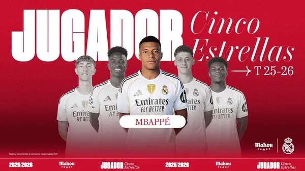 姆巴佩斩获皇马8月队内最佳,三场三球展现高效射术